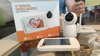 5" Digital Video/Audio Baby Monitor #amazon