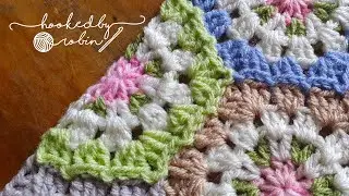 Crochet Vintage HALF Hexie Tutorial 🥰 | Made by Anita