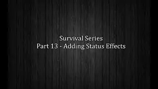 UE4 Survival Game - Adding Status Effects - Hypothermia/Heat Stroke (Part 13)