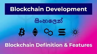 blockchain development in sinhala - blockchain definition and features by malinda sir