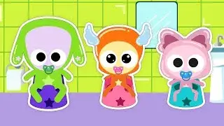 DIAPER OUT SONG | Nursery Rhymes | Green Family Kids Songs