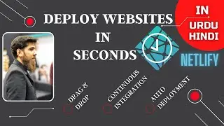 Deploy Websites In Seconds Using Netlify | Deploy Websites With Drag & Drop