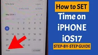 How to Set Time on iPhone Manually