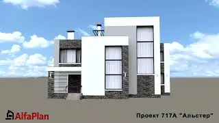 Проект и построенный дом 