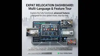 Expat Relocation Dashboard Demo | Full Feature Walkthrough & System