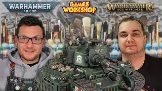 🔴КРАСИМ WARHAMMER, ДАЕМ СОВЕТЫ, СПРАШИВАЙТЕ | Ламповый хобби-стрим 