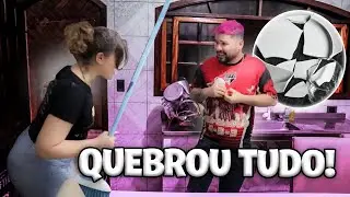 24 HORAS QUEBRANDO A COZINHA! (DEU RUIM)