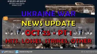 Ukraine War Update NEWS (20231025a): Pt 1 - Overnight & Other News