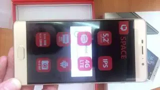 распаковка BQ-5201 Space 32gb 3gb ram lte