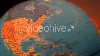 Stock Footage - Rotation Of The Globe | VideoHive