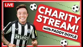 🔴 LIVE Charity Football Stream with PADDY DOYLE