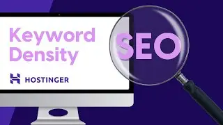 Keyword Density in SEO - Hostinger website builder