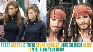 Celebrities And Their Stunt Doubles Are Set to Confused You!