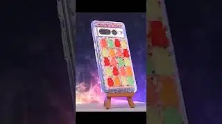 Decorating phone cases with 