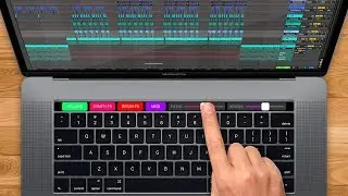 Making Music Using the Touch Bar on a MacBook Pro