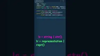 31 - Python Part-1: Exploring Conversion Flags {!s} and {!r}  String Formatting - 