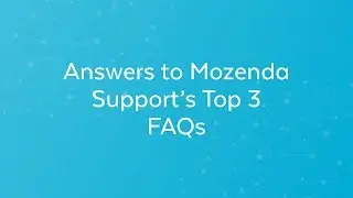 Answers to Mozenda Support’s Top 3 FAQs (Webinar)