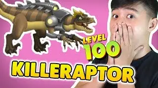 Monster Legends: Killeraptor level 1 to 100 - Combat