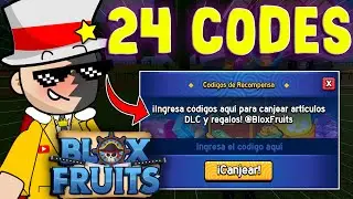 24 CODIGOS DE BLOX FRUITS CODES ROBLOX *UPDATE 20* YETI FRUIT