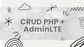 CRUD PHP + AdminLTE — programmer