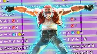 So they made Terry's combos VERY complicated...