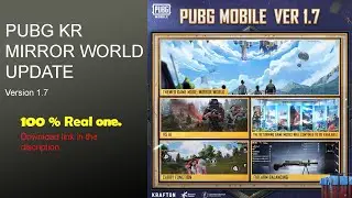 PUBG KR latest update 1.7  | How to download pubg kr latest apk. | full installation guide. #pubgkr