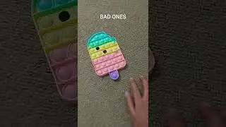 Good Pop-it VS Bad Pop-it 