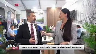 Agro Tv Röportaj ; Ali Bıçakcı BHK Greenhouse