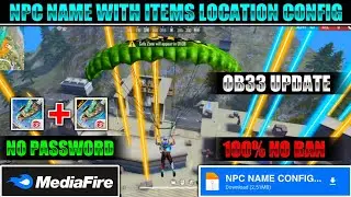After OB33 update npc name config file 💯 No password 💥 Items location 💝 after update location hack