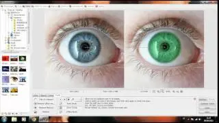 Como mudar a cor dos olhos com o photoscape