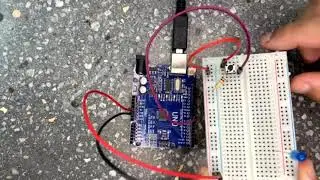 Arduino Pulsador enciende 1 led