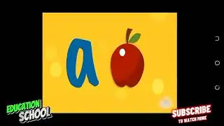 Read Alfabet Start with A || 1st Lesson|| Education