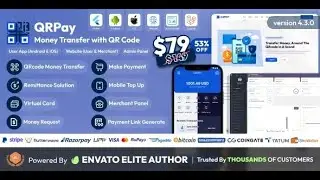 QRPay | Money Transfer with QR Code Full Solution