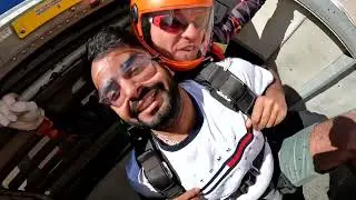 Skydiving in dubai over Desert ❤️ 🪂