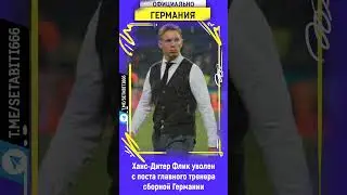 Нагельсман главный фаворит в Сборную | Флик уволен с поста главного тренера сборной Германии