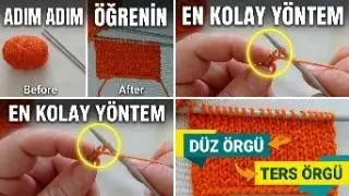 How to Knit and Purl ✅ How to Knit for Beginners: Step by Step Tutorial