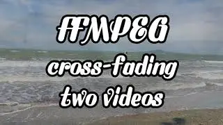 using ffmpeg to create cross fade transition effects