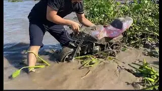 Ducati mini motorbike restoration | Restore and repair rusty old ducati motorcycles