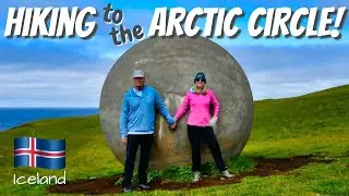 THE ARCTIC CIRCLE | Grimsey Island | Iceland | Lots of Puffins! | Northernmost Point | Island Tour