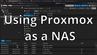 Running a NAS on Proxmox, Different Methods and What to Know
