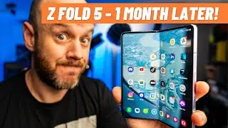 Galaxy Z Fold 5 one month later - SO close!