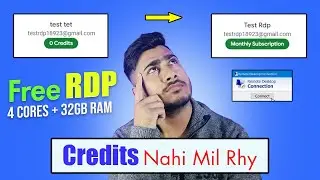 😄 Credits & Monthly Subscription Issue - Create Free RDP in Qwiklabs For 1 Month - Get Free RDP