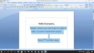 Two Ways to Add or Edit a Custom Resolution Manually on Windows 10 any GPU 2020 Tutorial