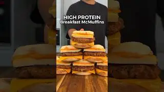 High Protein Meal Prep Breakfast McMuffins! 💪🏼 