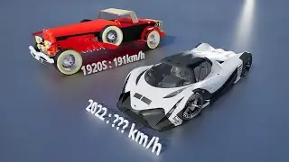 The Fastest CAR For 100 YEARS (1922-2022)
