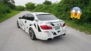 MY BMW 535i DOESN'T HAVE EXHAUST!!!!