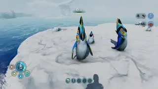 Pengwing and Penglings are so cute in Subnautica.