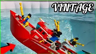 VINTAGE LEGO BOAT SINKING !!