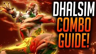 STREET FIGHTER 6 DHALSIM COMBOS! Starter Combo Guide