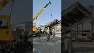 Crane Is Hanging